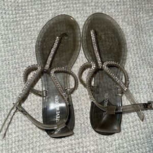 Steve Madden Gray Sandals